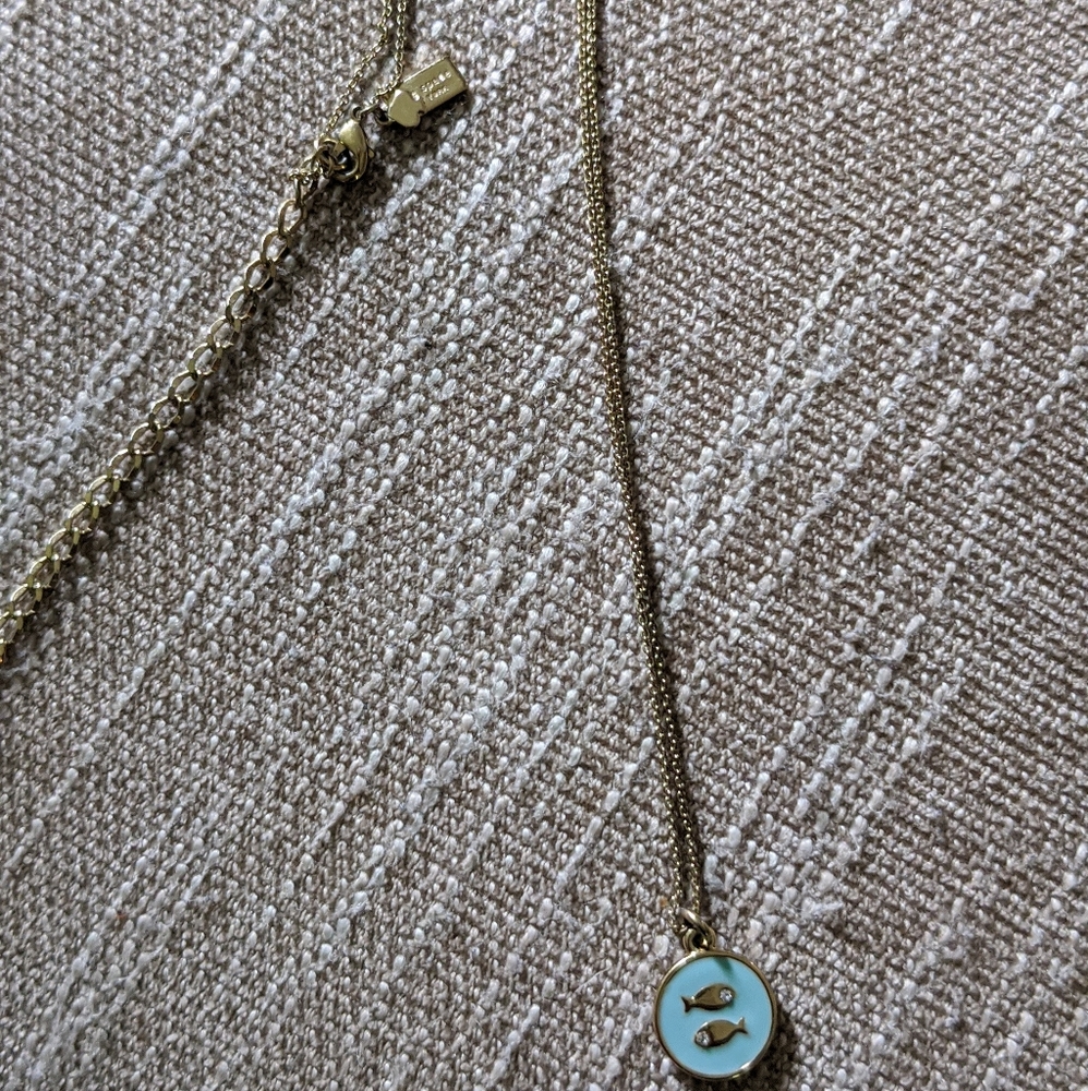 Kate Spade gold necklace